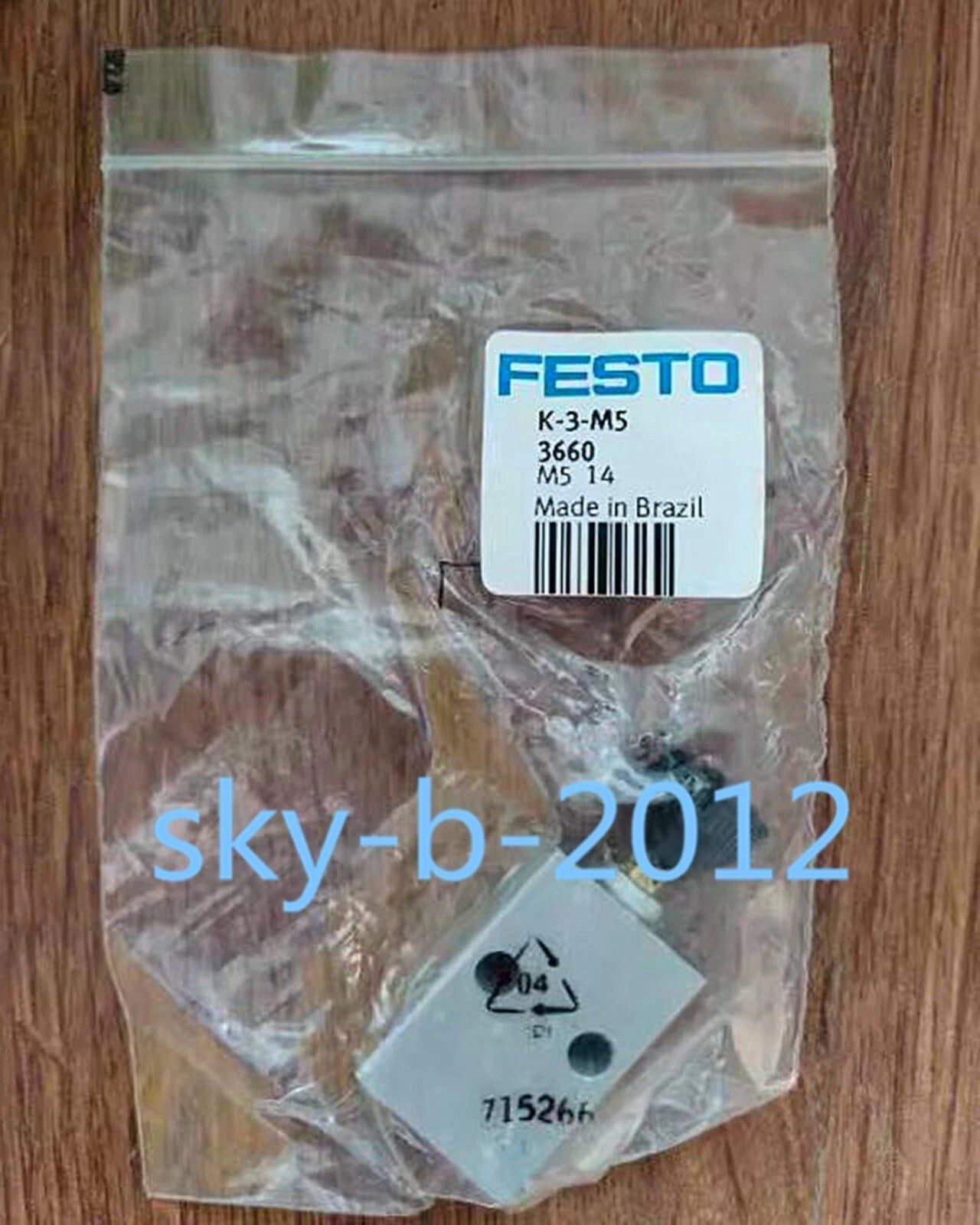 1 PCS  FESTO Button valve  K-3-M5 3660 #P