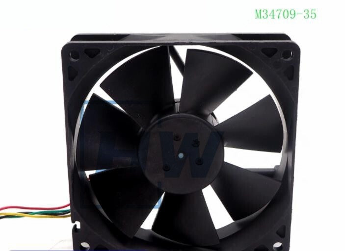 1Pc   Nidec TA350DC M34709-35 9CM 12V 0.5A PWM 4-wire Chassis Cooling Fan