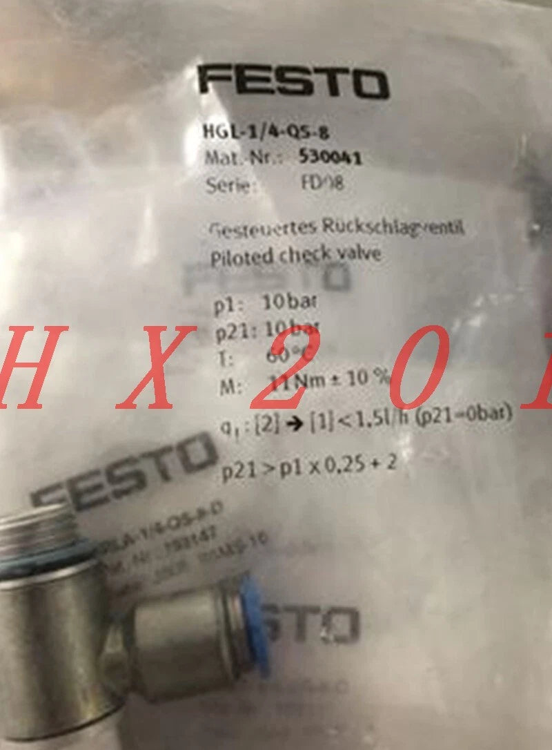 ONE  FESTO Valve HGL-1/4-QS-8 #P