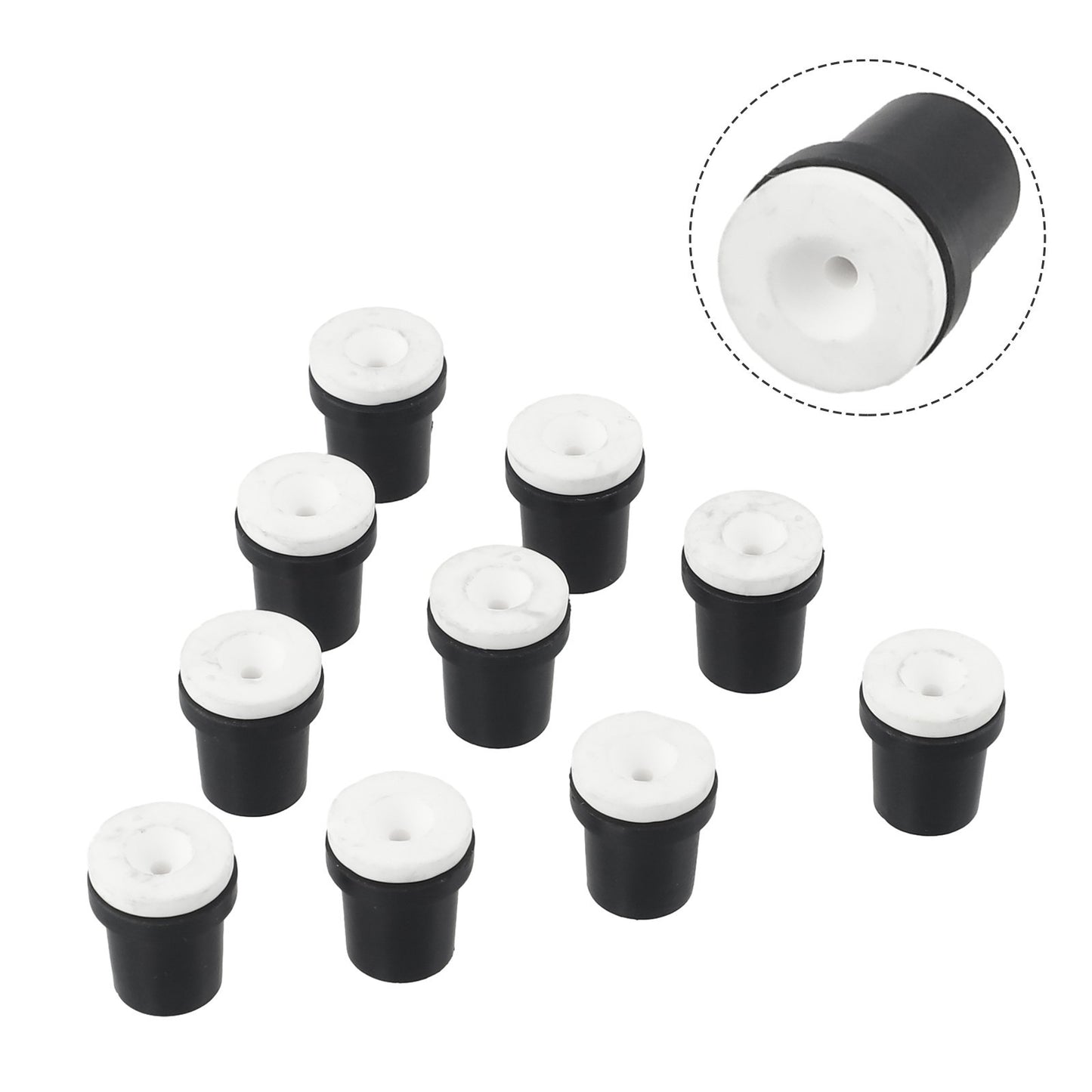 For 5gallon Sandblasting Tanks Sandblaster Nozzles 21*18mm Ceramic Plastic