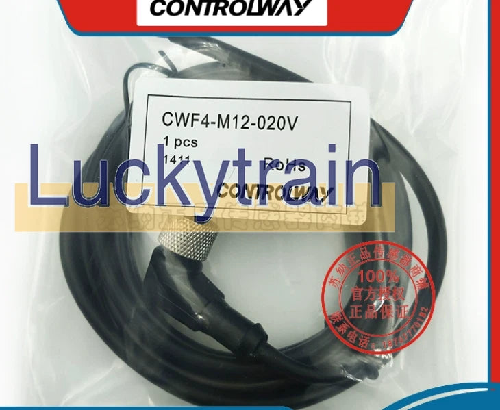 1PC  FOR proximity switch CONTROLWAY Plug cable CWF4-M12-020V