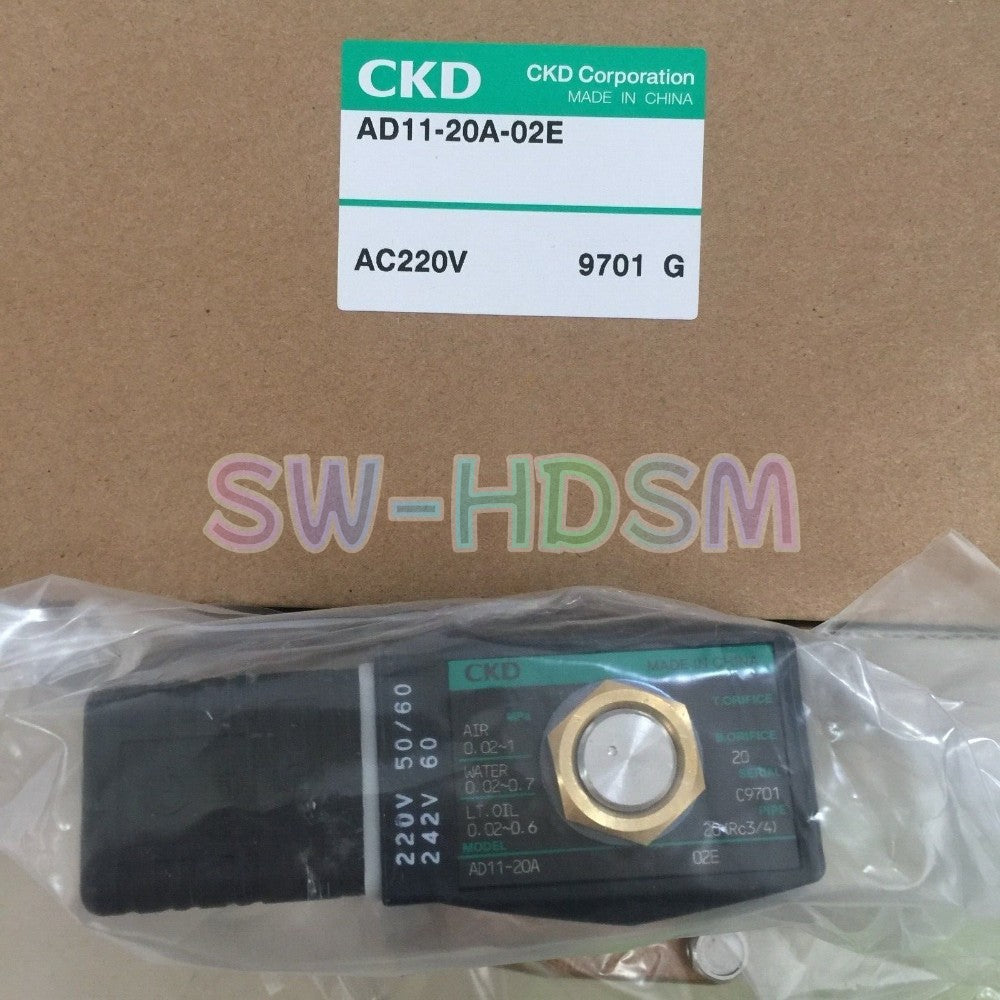 1PCS  For CKD solenoid valve AD11-20A-02E AC220V AD11-20A-02E-AC220V