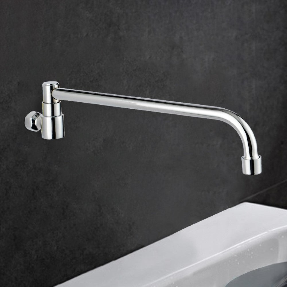Contemporary Zinc Alloy Kitchen Faucet in Chrome for Daily Use Scenarios