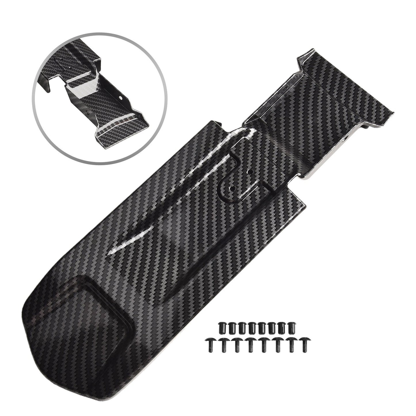 For Surron Inner Mudguard Replacement with Stylish Carbon Fiber Pattern