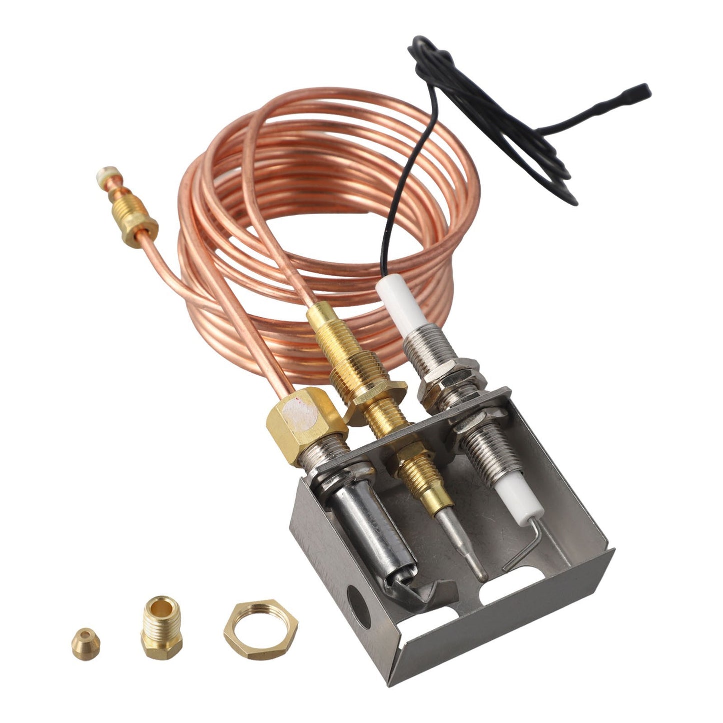 Propane Compatible For Pilot Burner Assembly with Ignition Kit and Thermocouple