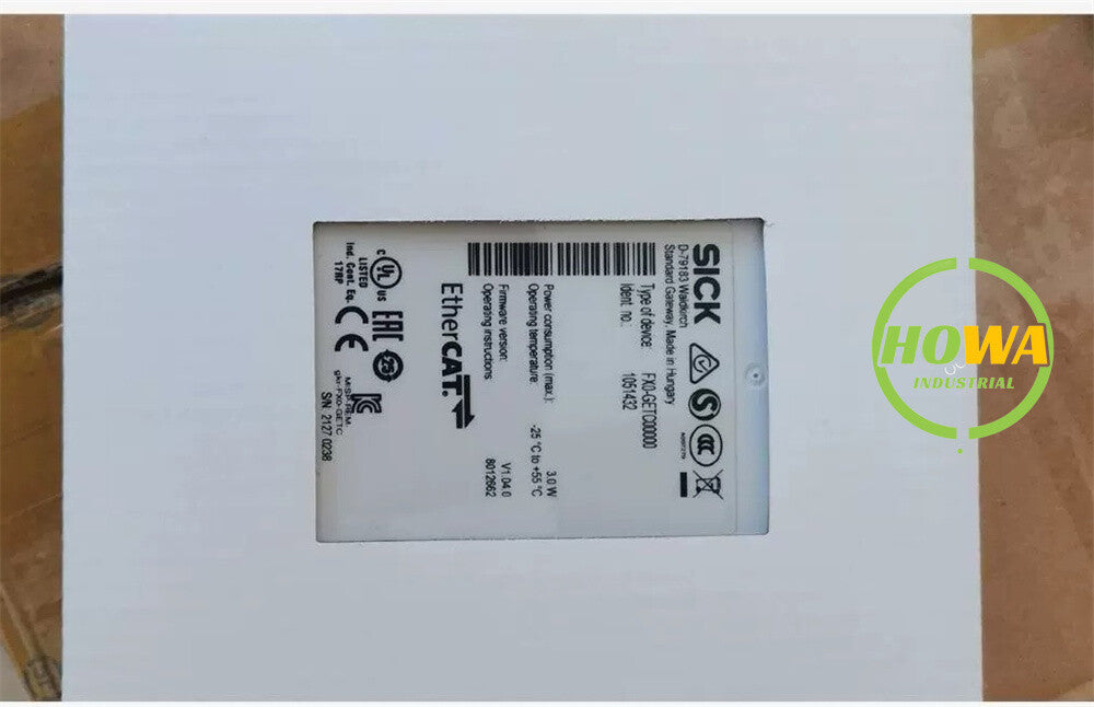 1/Piece FX0-GETC00000 1051432 SICK Gateway Security Controller