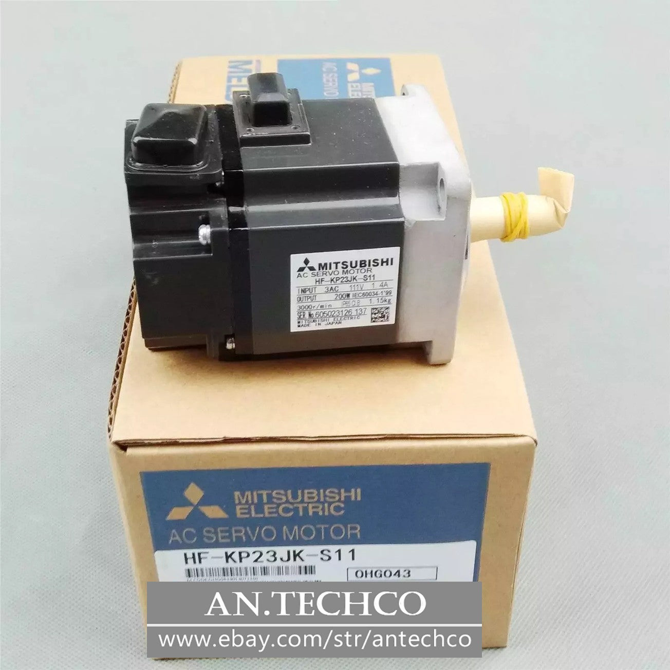 1pcs  Mitsubishi HF-KP23JK-S11 AC Servo Motor