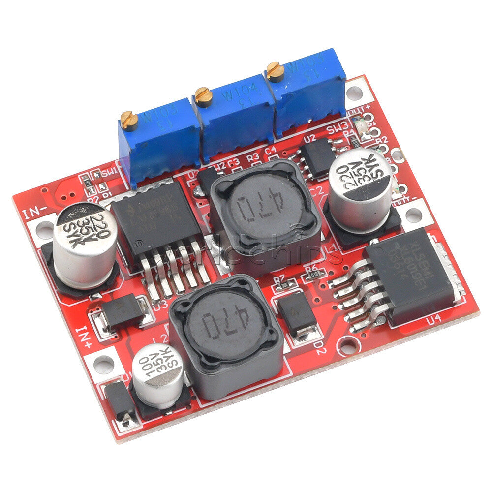 10PCS DC-DC Step Up Down LM2577S LM2596S Power Boost Buck Voltage Converter