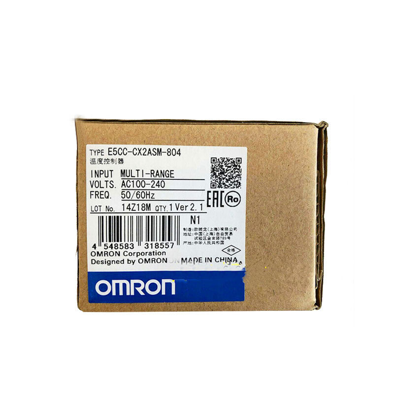 Omron Temperature Controls Unit E5CC-CX2ASM-800 E5CC-CX2DSM-800 E5CC-CX2ASM-804