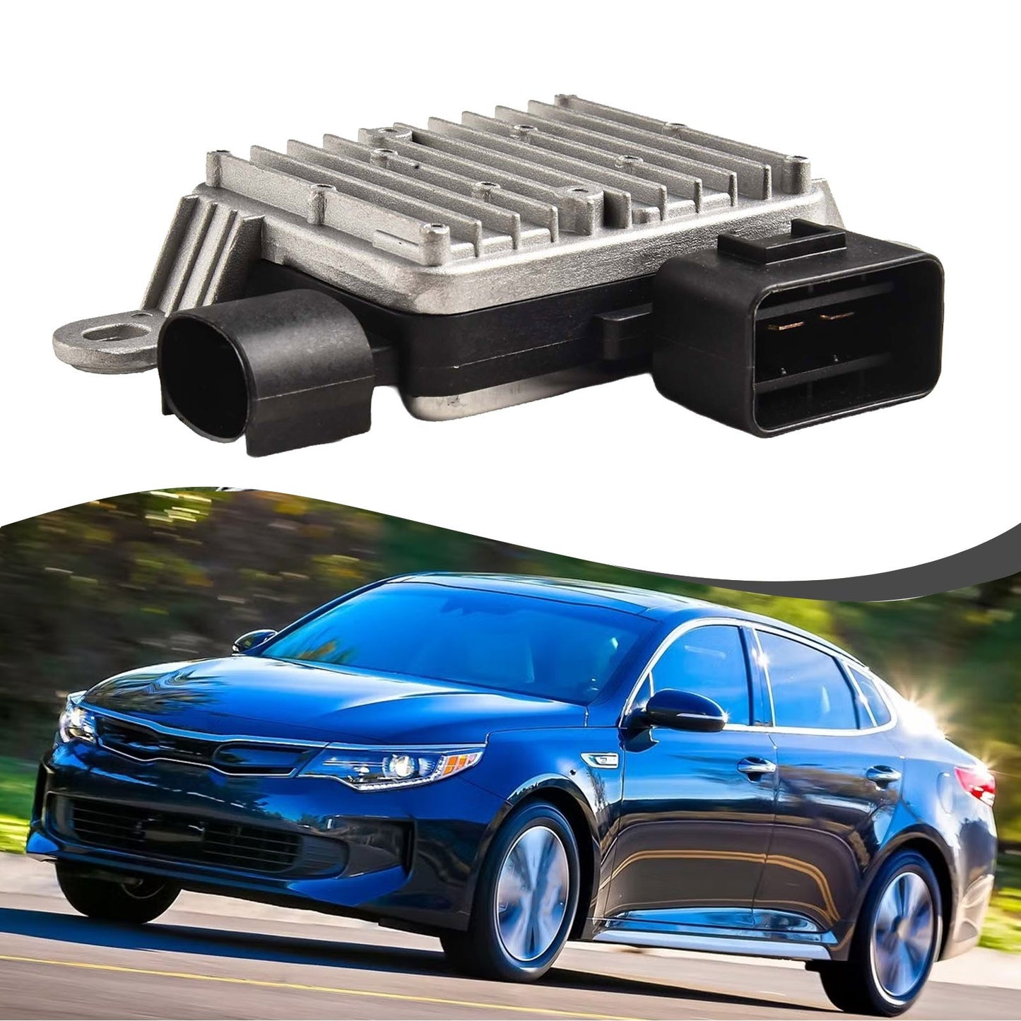 Wear Resistant Cooling Fan Control Module For Kia For Optima 201618 2 4L