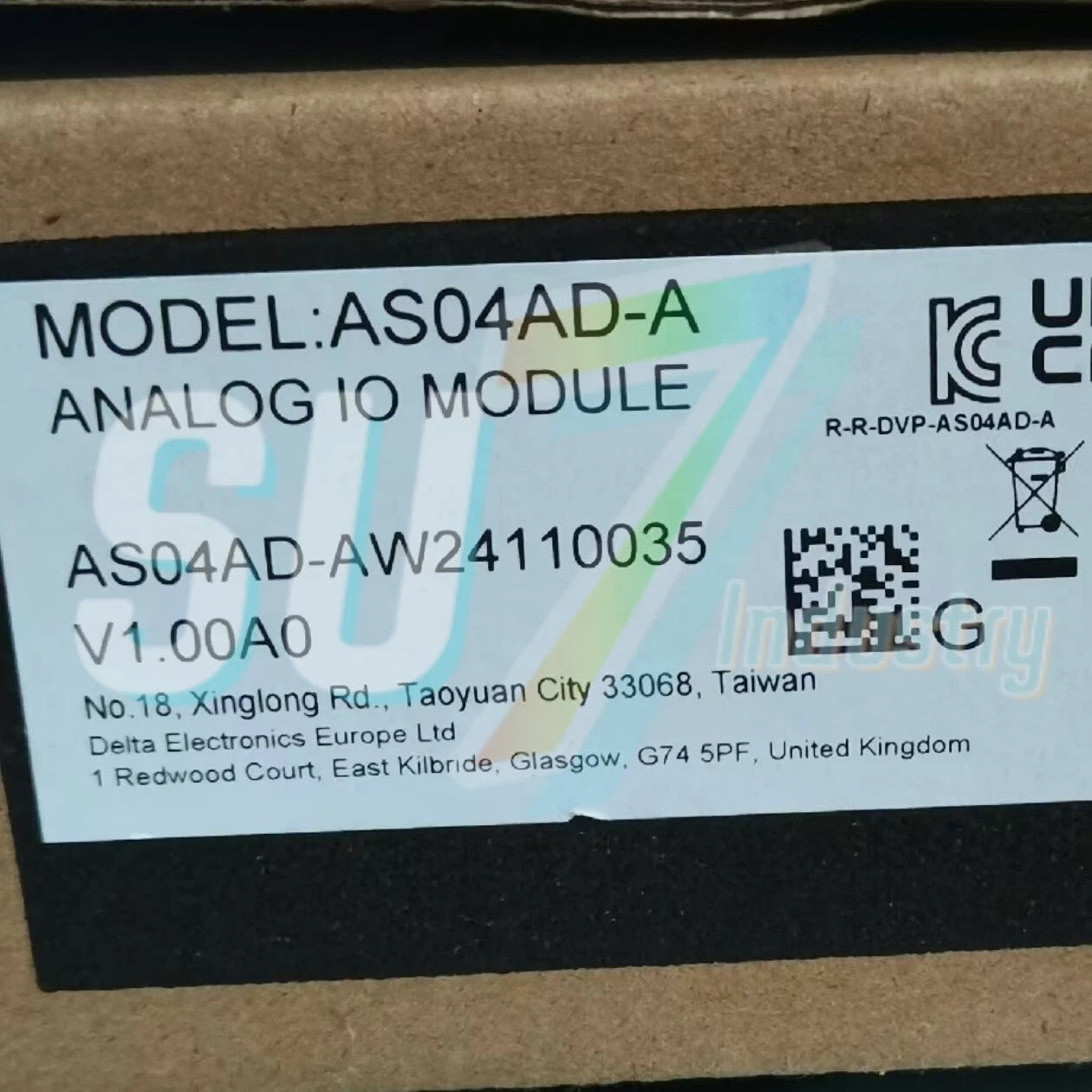 Delta AS04AD-A PLC Module# 1pcs