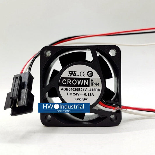 NMB CROWN AGB04020B24V-J15DR 0.18A 4020 24V 4CM Inverter Cooling Fan