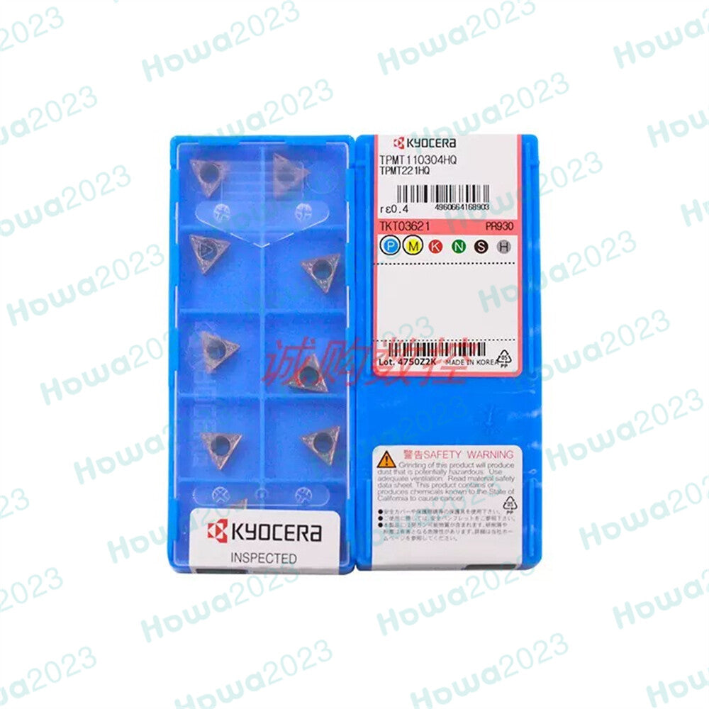 10Pieces/Box Kyocera TPMT110304HQ PR930 TPMT221HQ Turning Blade Carbide Insert