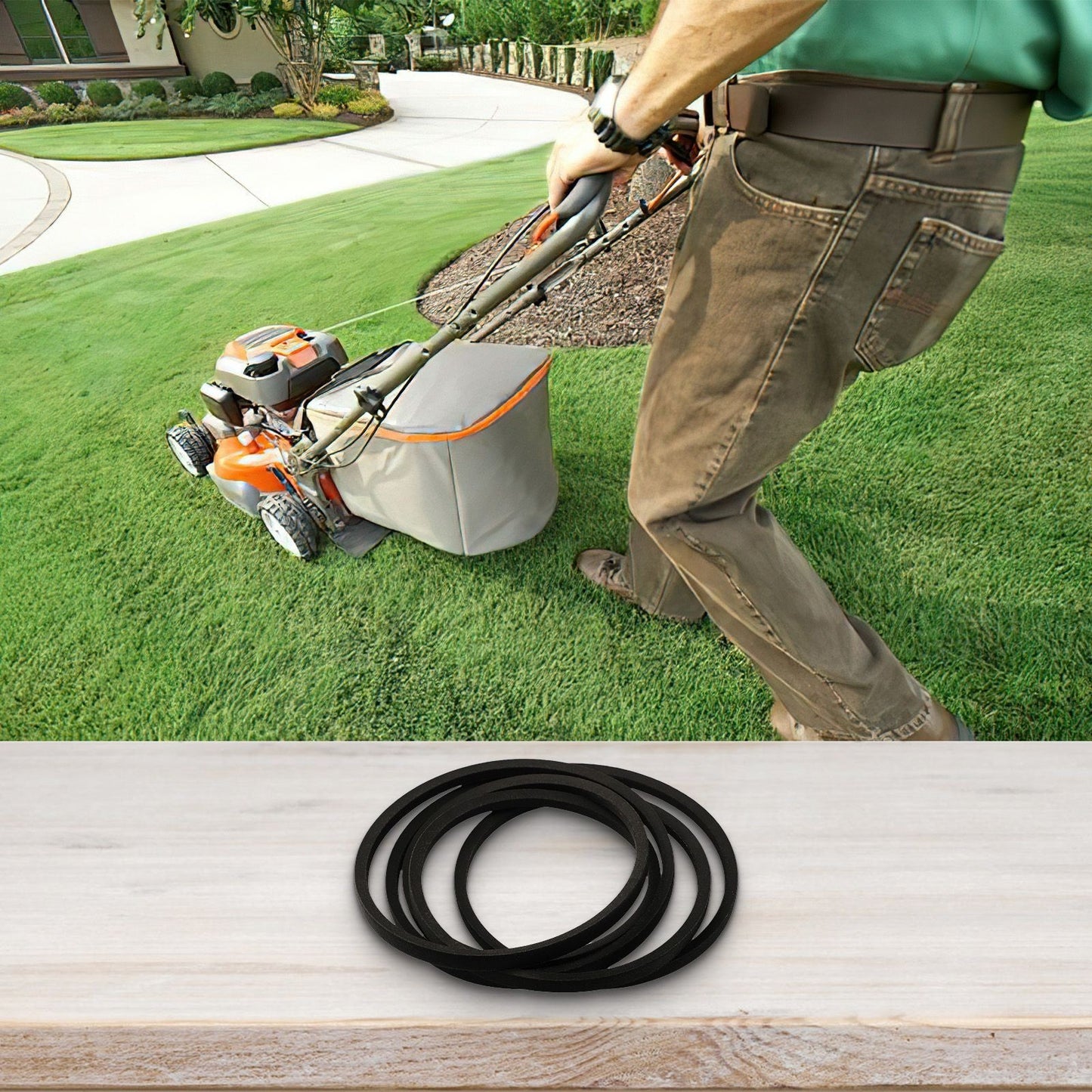 967271802 Belt 42 Inch Deck Belt Easy Installation High-quality Materials
