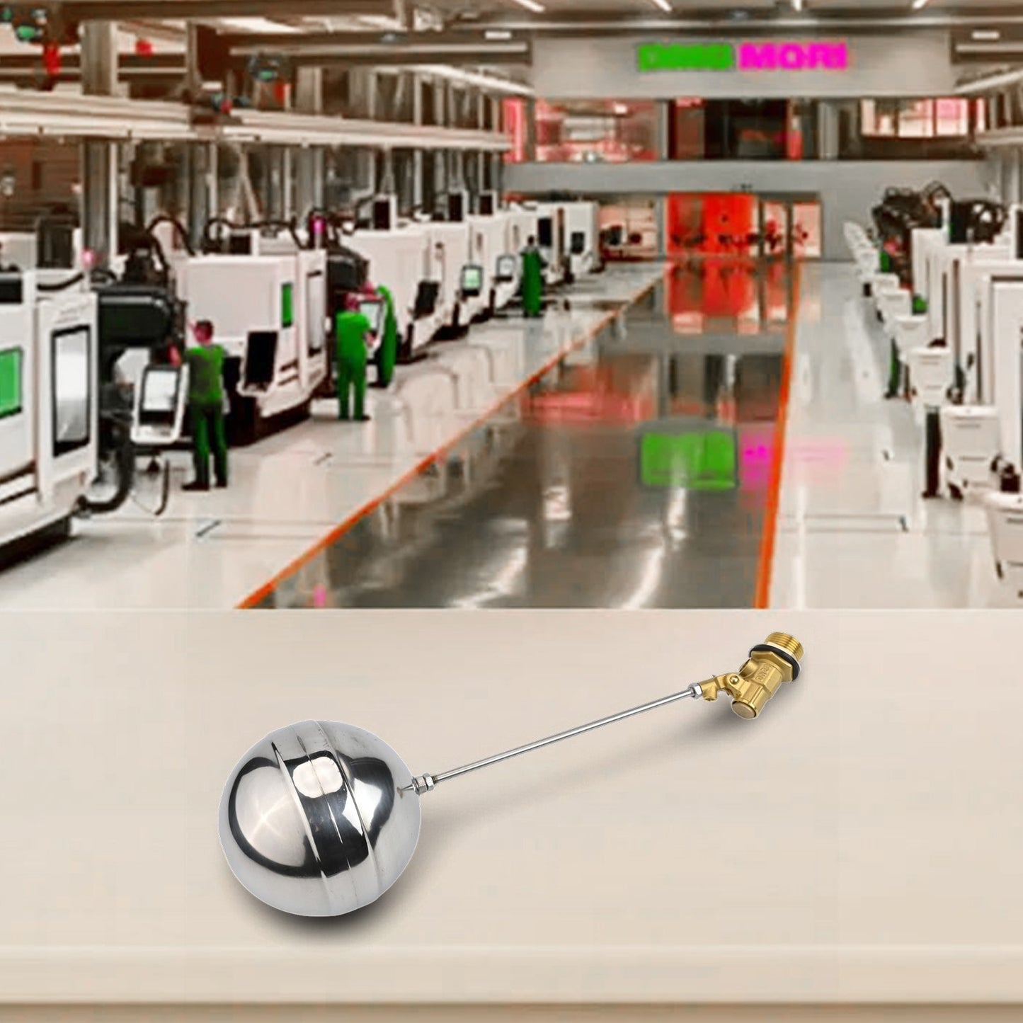 Sleek Design Stainless Steel Float Valve with Enhanced Sealing Features