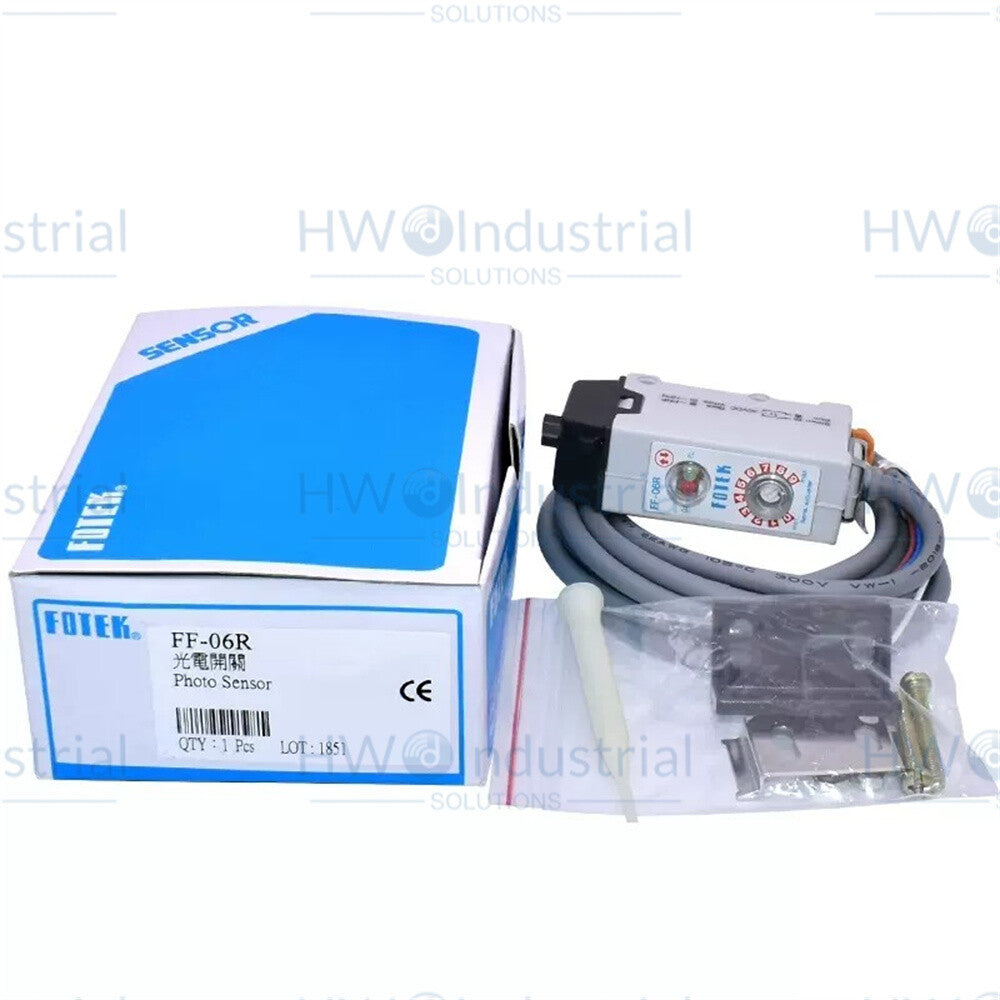1/Piece  FOTEK FF-06R FF06R Sensor Fiber Optic Amplifier