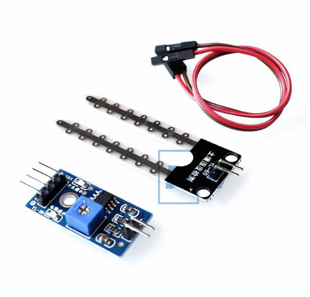5PC Soil Moisture Meter Detection Module Robot Intelligent Car Soil Sensor