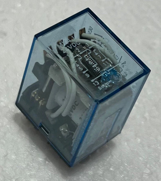 Lot of 7X Omron My4j Relay 24Vdc #