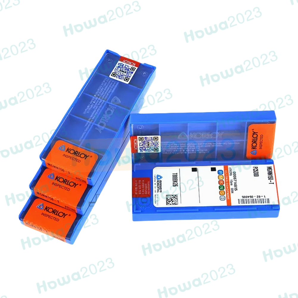 10Pcs/BOX MGMN150-T PC5300 KORLOY Carbide Inserts Grooving Blade
