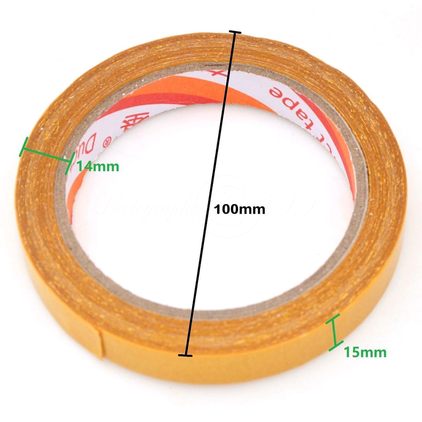 15mmx10m Duct Adhesive Tape Non-Slip Roll For Fixing Carpet Seat Cushion Sticker