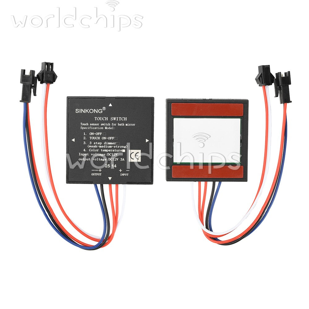 5~10* DC5-12V Touch Light Lamp Dimmer Switch Control Module For LED Mirror light