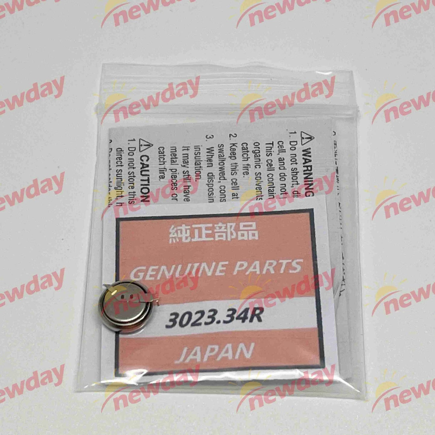 1x Seiko capacitor Solar Watch Battery 3023 34R for VR42 and VR43 TS-920E