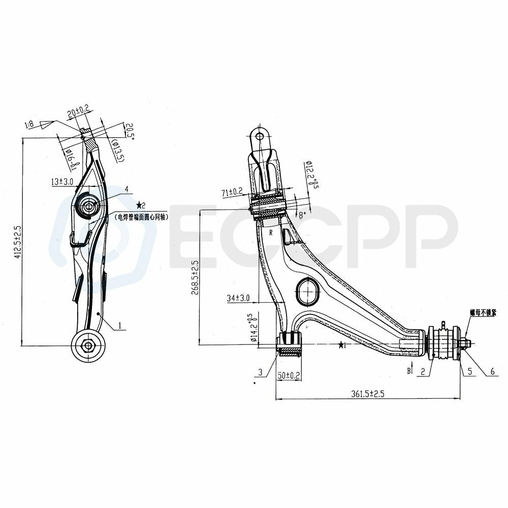 Complete 12Pcs Front Upper Control Arms Steering Part Fits Honda CR-V 1997-2001