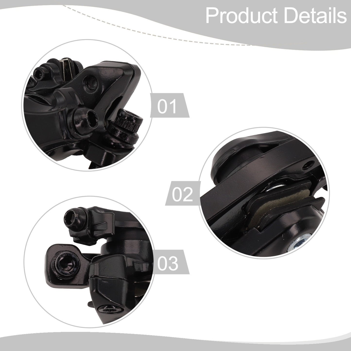 Efficient Ebike Disc Brake Caliper Reliable Front and Rear Braking System