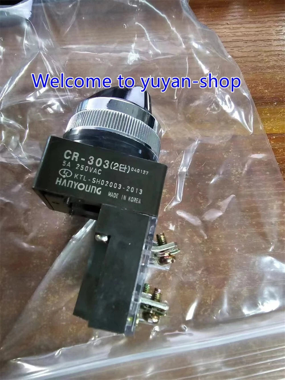 1PCS  FOR Hanyoung CR-303-1 selector switch #T8393 YS #P