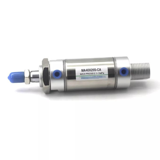 MA40X25S-CA Pneumatic Air Cylinder Bore 40mm Stroke 25mm Double Action Port 1/8