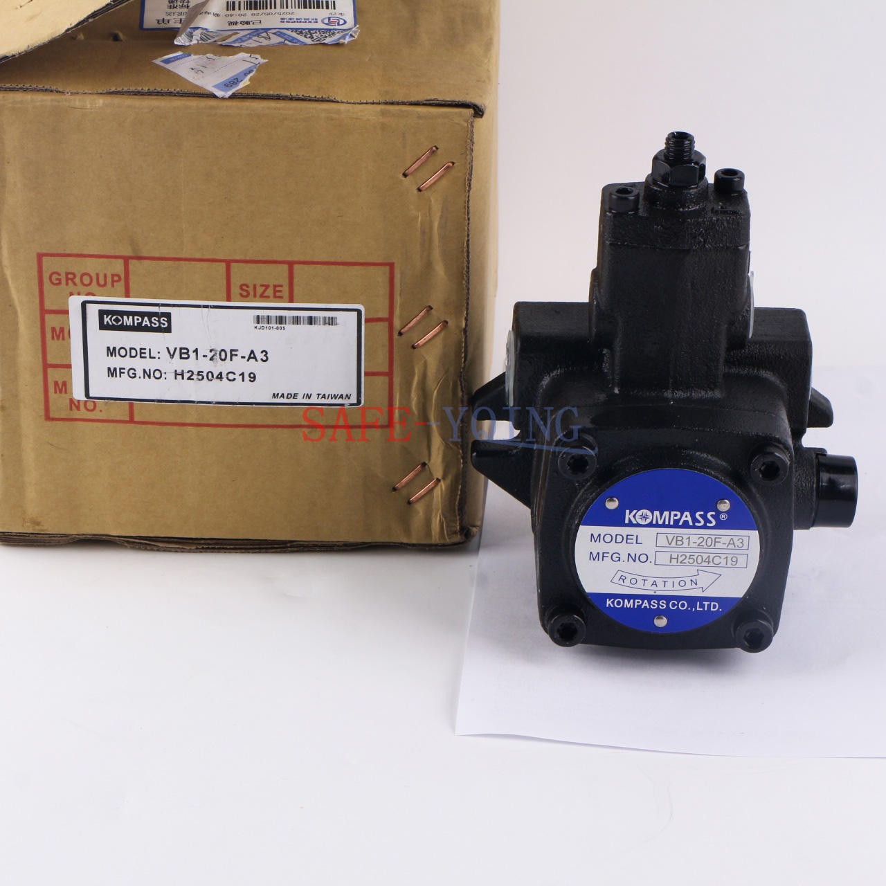 1PCS  Vane Pump VB1-20F-A3 VB1-20FA3 For Kompass Fast delivery