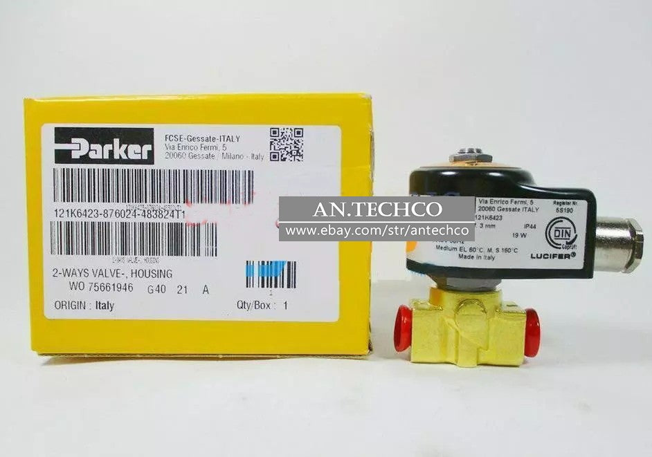 1PCS For Parker 121K6423 120V Solenoid Valve