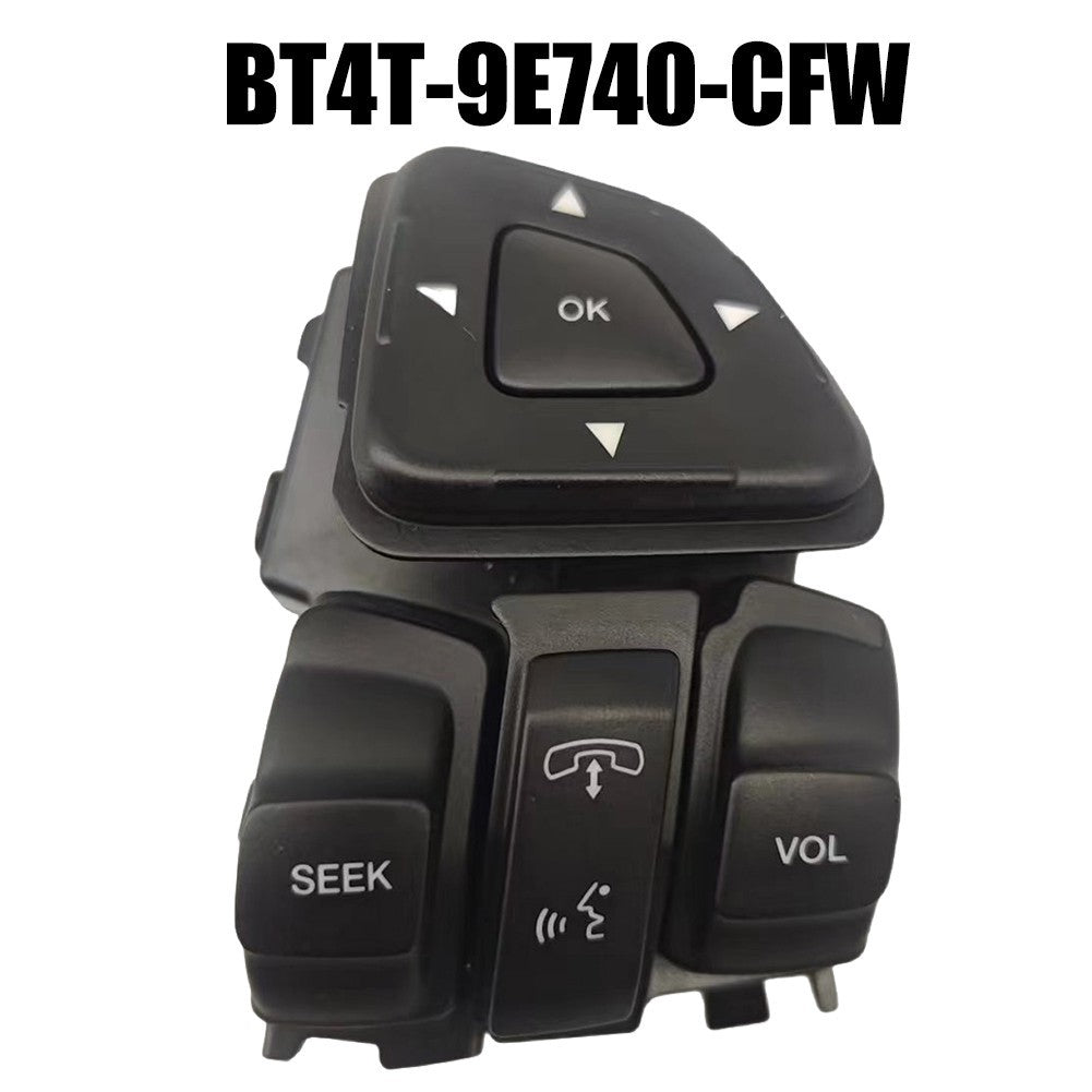 Black ABS Car Steering Wheel Switch for Ford For Edge 1115 BT4T9E740CFW