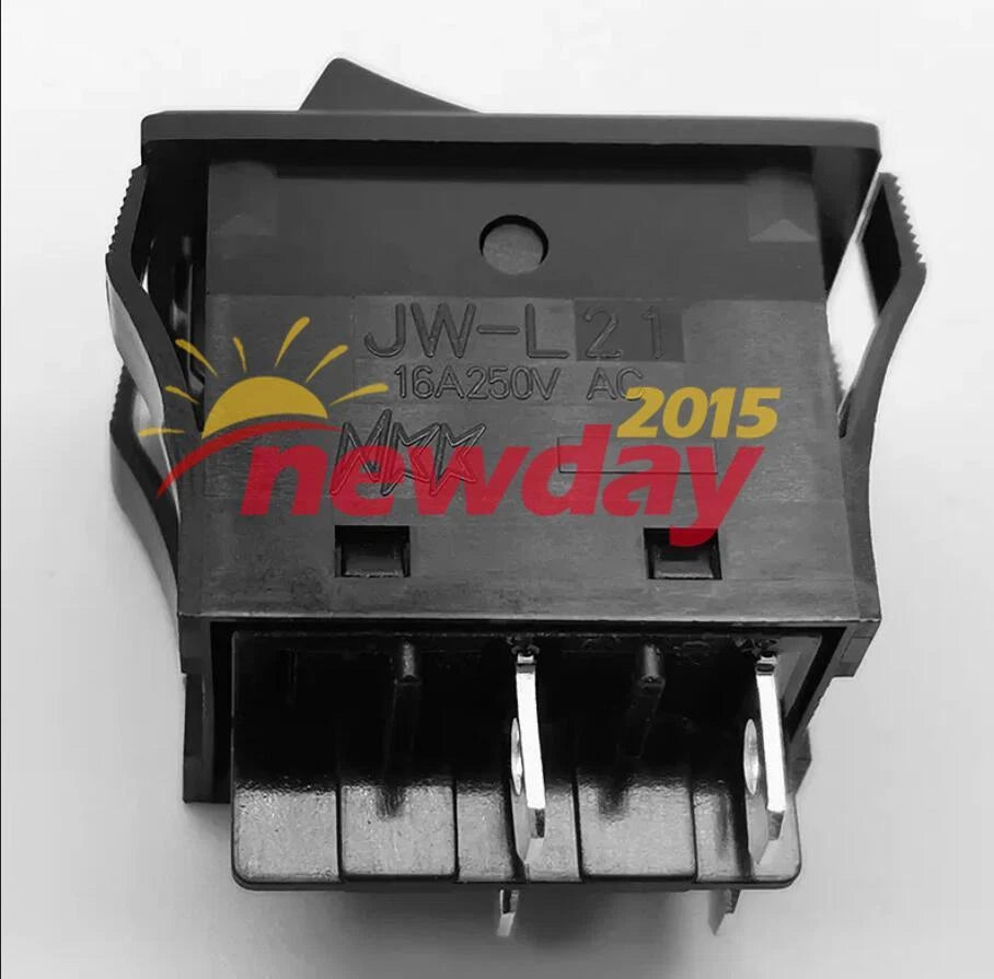 1pc Japan JW-L21 16A Rocker Switch 2 Gear 4 Feet Power Switch