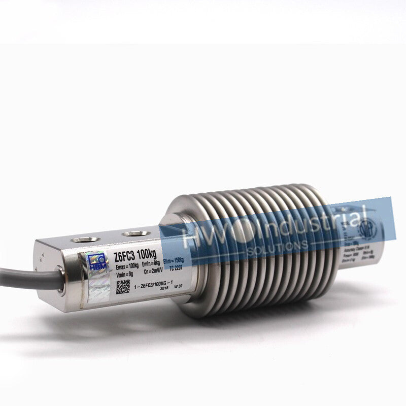 HBM Corrugated Tube Pressure Weighing Sensor Z6FC3 100KG Z6FC3/100kg