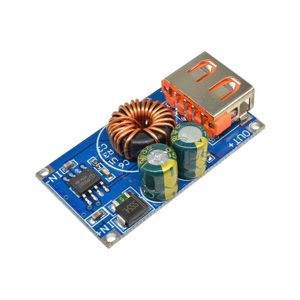 10x QC 2.0 QC 3.0 USB Fast Charging Buck Power Converter Step-Down Module DIY