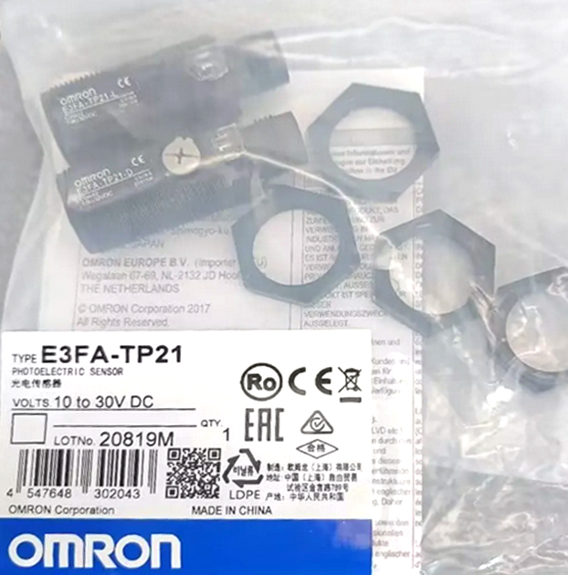 1PCS Omron E3FA-TN11 E3FA-TN12 E3FA-TP11 E3FA-TP12 E3FA-TN21 E3FA-TP21 E3FA-TP22