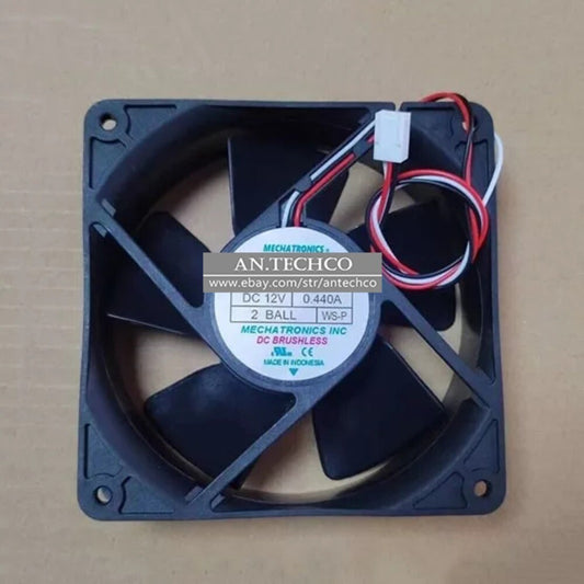 MECHATRONICS F1238H12B1 FSR 12V 0.440A 12038 Cooling Fan
