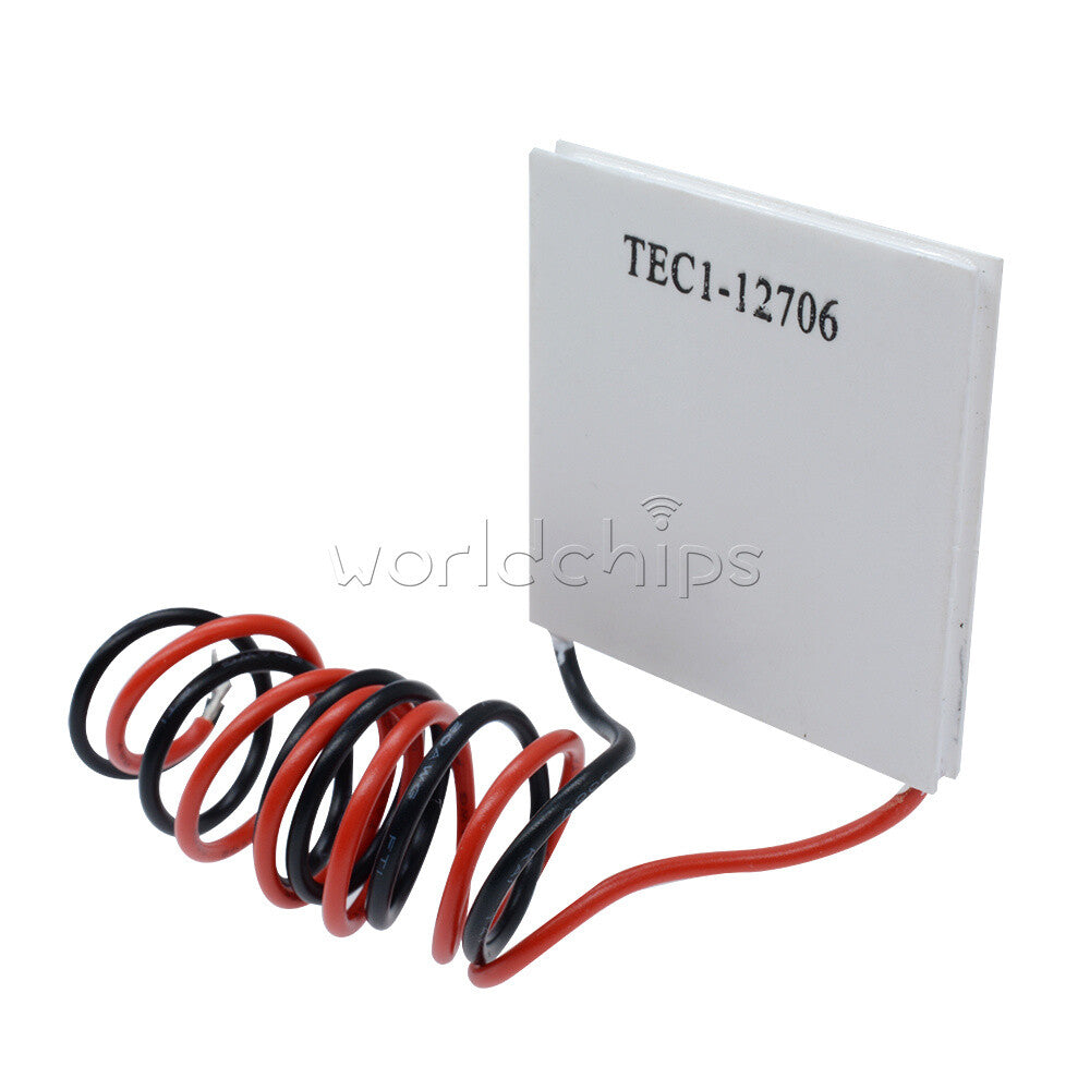 10PCS TEC1-12706 Heatsink Thermoelectric Cooler Cooling Peltier Plate Module Set