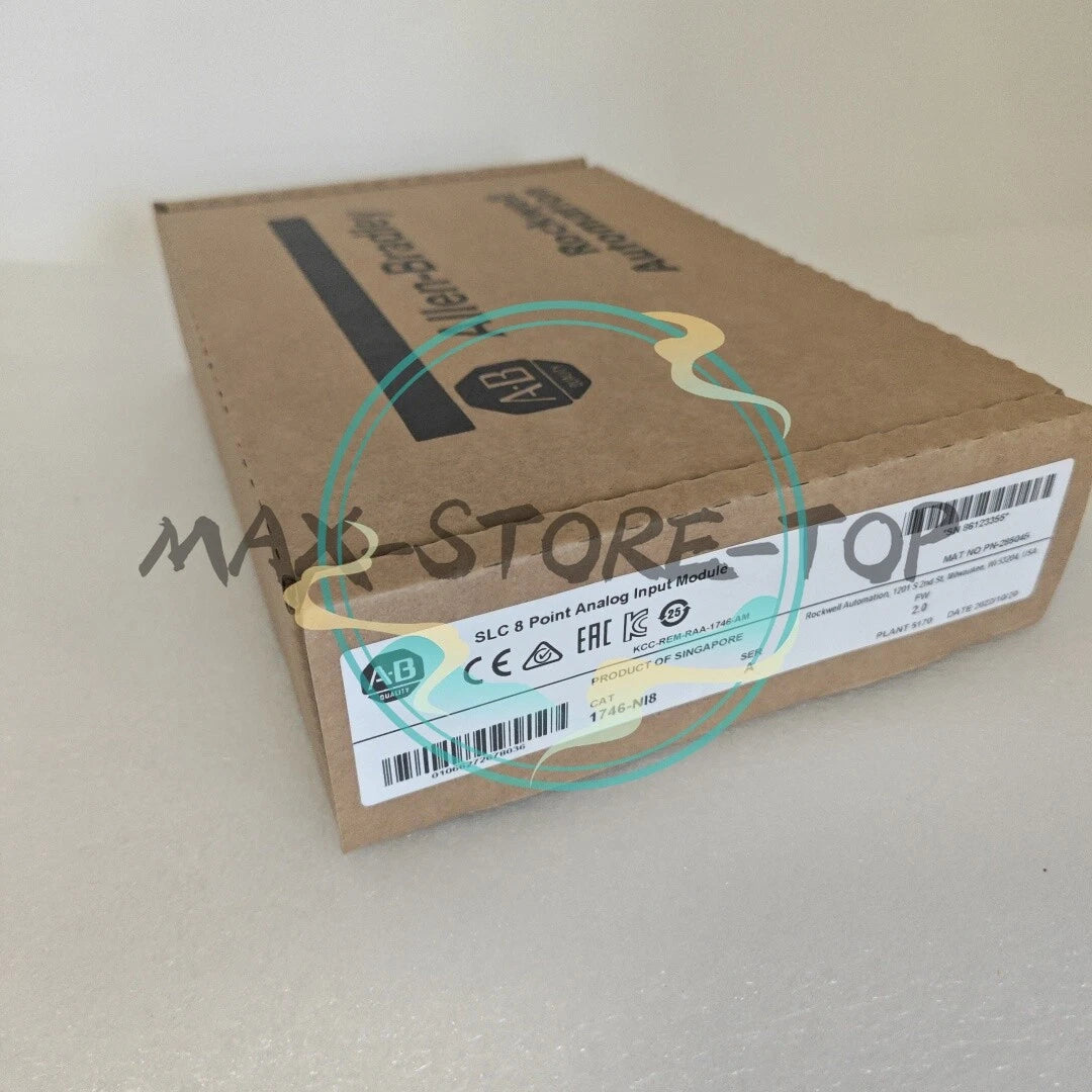 1 PCS  Sealed AB 1746-NI8 SER A SLC 500 Analog Input Module 1746NI8 In US