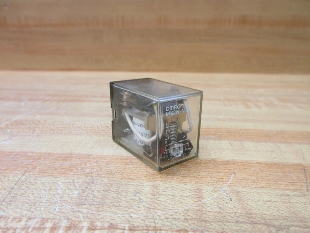 Omron MY2N-MKK-24V DC Relay MY2N-MKK-VDC (Pack of 3)