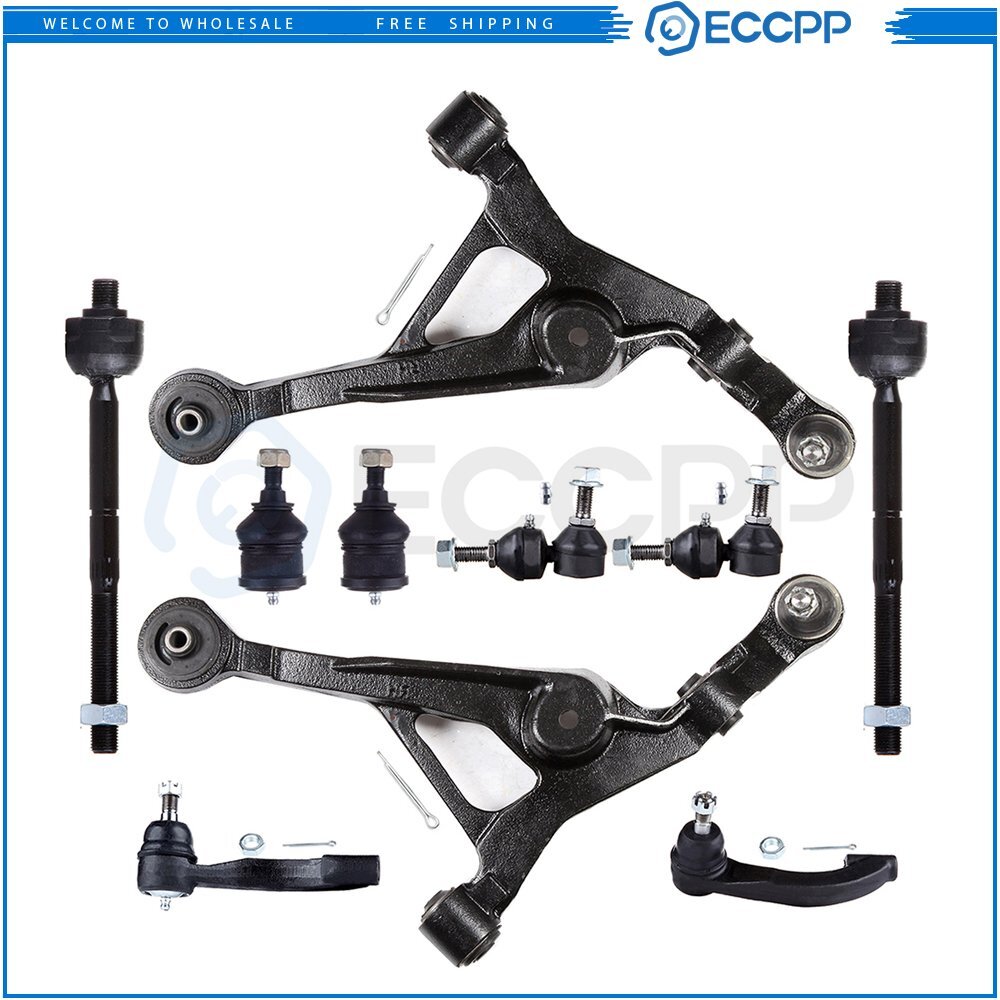 Front Lower Control Arm Ball Joint Tie Rod End Suspension Kit For 95-200 Cirrus