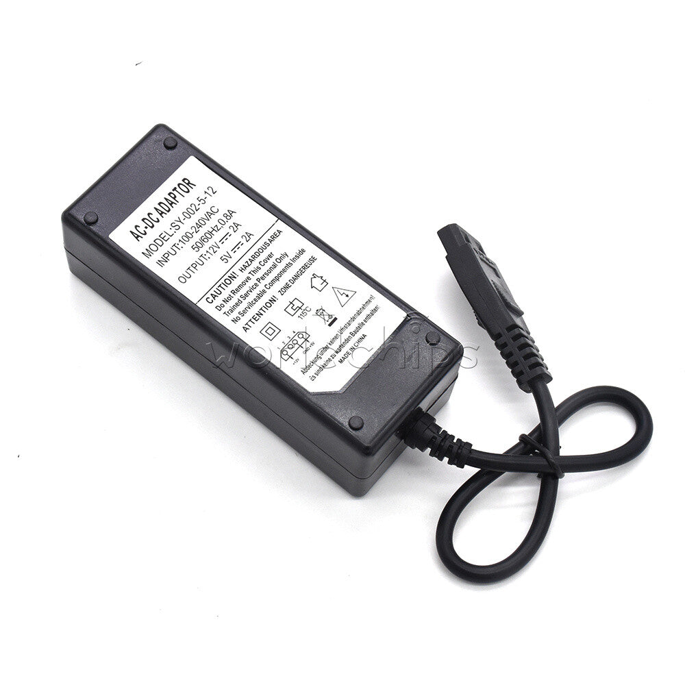 12X 12V 5V 2A Optical Drive Hard Disk power supply USB to SATA/IDE Power Adapter