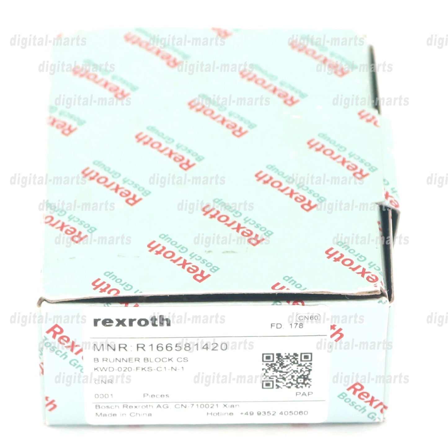 1PC  R166581420 Rexroth RUNNER BLOCK BALL BEARING Free Shipping#LJ #P