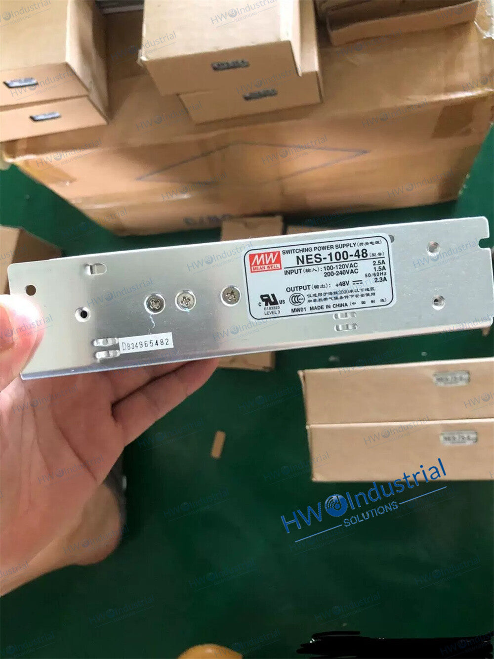 1/piece NES100-48 48V 2.3A NES-100-48 MEAN WELL Switching Power Supply