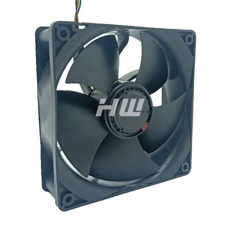 6000RPM 120mm 12cm PWM High Speed Cooling Fan W12E12BS11B5-07 12V 1.65A 4-Pin