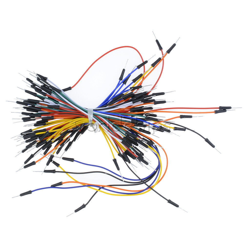 10 * 65PCS 650PCS Breadboard Jumper Wires Male to Male Solderless Flexible Cable