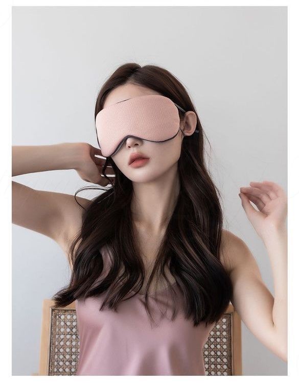 Chinese Ins Style Eye Mask Won't Mess Up Your Hairstyle with Glass Butterfly