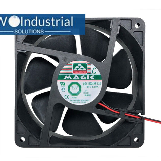 1PC MGA12024HF-025 MAGIC 120*38 24V 0.3A 12CM Inverter Cooling Fan