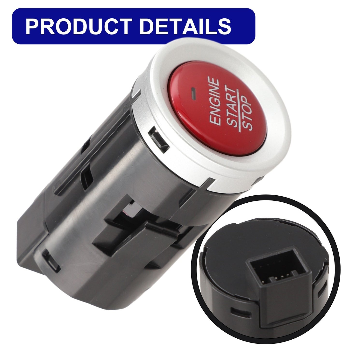 Start Stop Push Button Switch for Honda For Fit Vehicles from 2015 to 2018